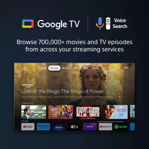 Sony 75 inch Smart Android TV - 4K, 75X85L