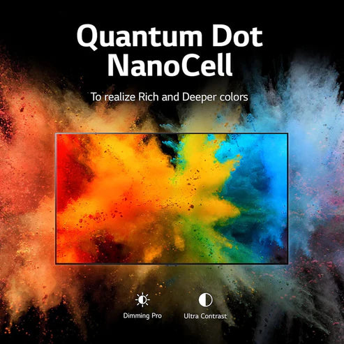 LG 98 inch Smart QNED TV - 4K, 98QNED89