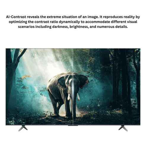 TCL 50 inch Android Smart TV - 4K, 50P71B